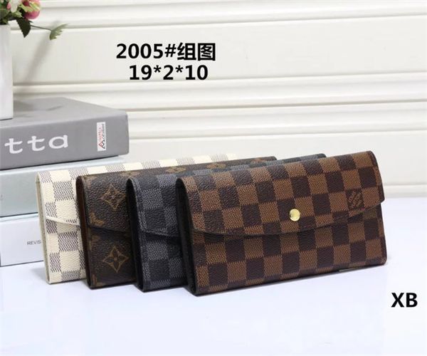 Men fashion plaid letters long wallet multi-capacity two-piece women retro personality portable hand-held wallet multi-card position Coin
Men fashion plaid letters long wallet multi-capacity two-piece women retro personality portable hand-held wallet multi-card position Coin