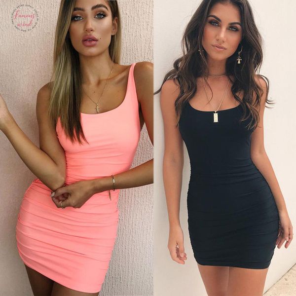fashion women ladies short mini dress solid bodycon bandage summer sleeveless evening party club dress black pink white, Black;gray
fashion women ladies short mini dress solid bodycon bandage summer sleeveless evening party club dress black pink white, Black;gray