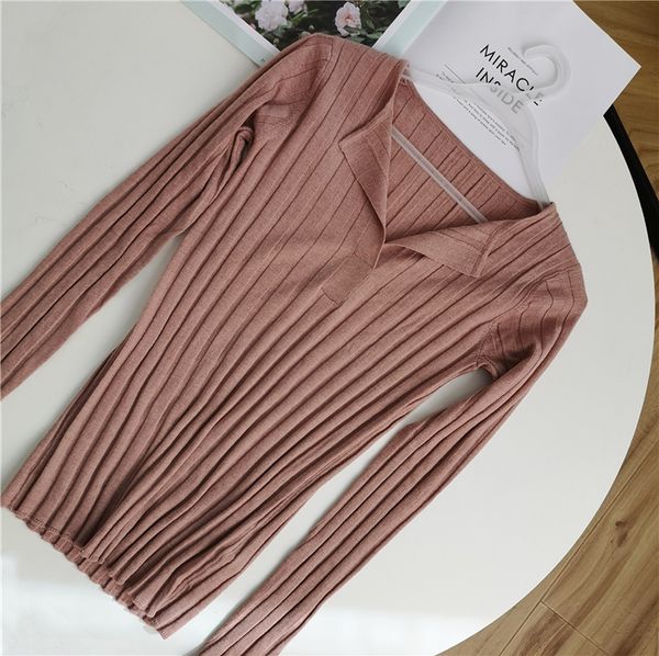 women long sleeve stretch knitwear autumn casual solid color 9 colors knitted pullover top, White;black
women long sleeve stretch knitwear autumn casual solid color 9 colors knitted pullover top, White;black