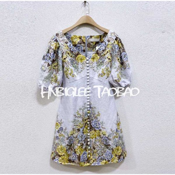 summer female v neck linen vintage dress all-match sleeve flower print button women mini dress, Black;gray
summer female v neck linen vintage dress all-match sleeve flower print button women mini dress, Black;gray