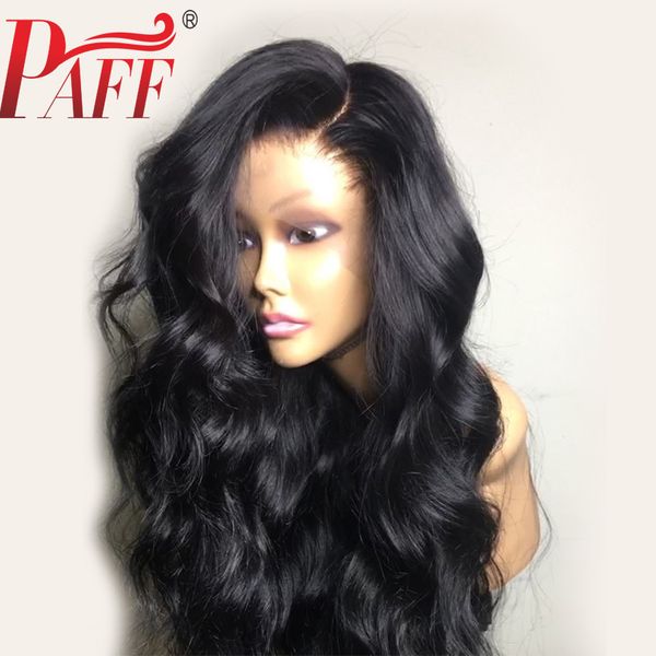 paff body wave wig 13x6 deep part lace front human hair wigs part brazilian remy pre plucked with baby hair, Black;brown
paff body wave wig 13x6 deep part lace front human hair wigs part brazilian remy pre plucked with baby hair, Black;brown