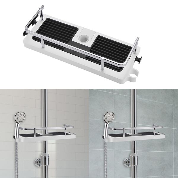 adjustable bathroom pole shelf shower rack bath storage holder organizer bathroom decorative wall shelf commodities
adjustable bathroom pole shelf shower rack bath storage holder organizer bathroom decorative wall shelf commodities