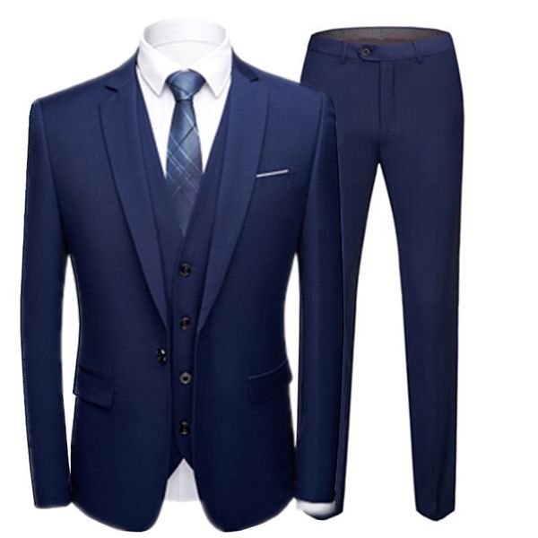 fashion men's business casual boutique 3 pieces suit sets / male solid color blazer jacket coat vest pants trousers waistcoat, White;black
fashion men's business casual boutique 3 pieces suit sets / male solid color blazer jacket coat vest pants trousers waistcoat, White;black