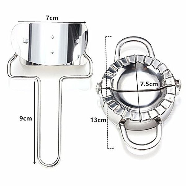2pcs / комплект из нержавеющей стали клецки mold ленивый must-равиоли изготовление прессформы выпечки аксессуары главная кухня клецки maker
2pcs / комплект из нержавеющей стали клецки mold ленивый must-равиоли изготовление прессформы выпечки аксессуары главная кухня клецки maker