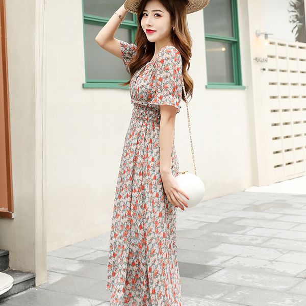 waist slim slim elegant yi 2020 new summer dress long temperament floral skirt, Black;gray
waist slim slim elegant yi 2020 new summer dress long temperament floral skirt, Black;gray