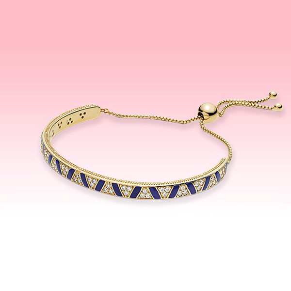 new blue stripe gold plated bracelets women wedding jewelry for pandora 925 sterling silver bracelet with original box high quality, Golden;silver
new blue stripe gold plated bracelets women wedding jewelry for pandora 925 sterling silver bracelet with original box high quality, Golden;silver