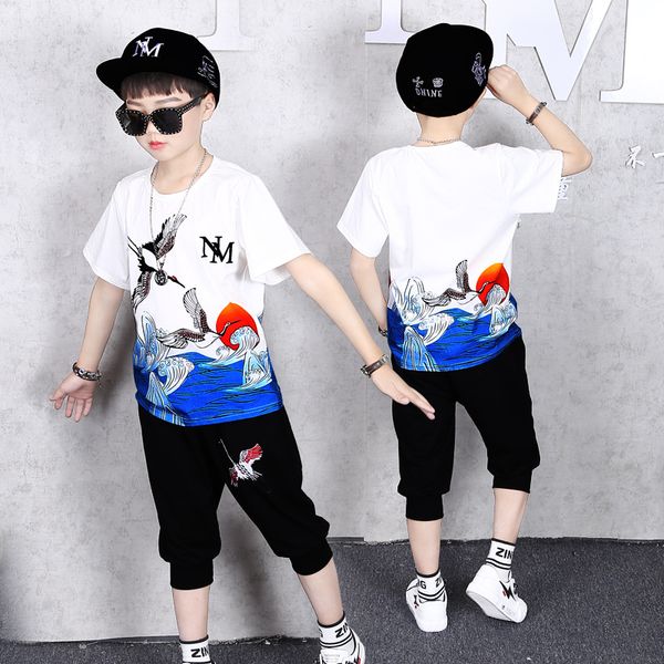 kids clothing sports suit boys summer set clothes two-piece children's wear casual tracksuit toddler kids clothes teenager, White
kids clothing sports suit boys summer set clothes two-piece children's wear casual tracksuit toddler kids clothes teenager, White