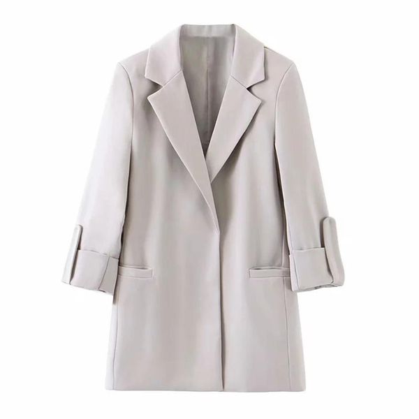 gray casual women jacket turn down collar pocket long sleeve high street office ladies jacket 2019 streetwear coats, Black;brown
gray casual women jacket turn down collar pocket long sleeve high street office ladies jacket 2019 streetwear coats, Black;brown