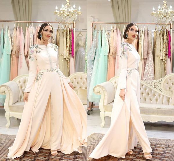 luxury embroidery evening jumpsuit with train 2020 muslim arabic dubai abaya kaftan occasion prom dress with pant suit, Black
luxury embroidery evening jumpsuit with train 2020 muslim arabic dubai abaya kaftan occasion prom dress with pant suit, Black
