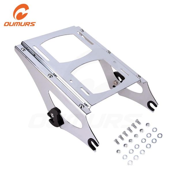 oumurs motorcycle luggage rack detachable two-up tour pak pack mounting for touring 2009-2013 road king street glidefltr
oumurs motorcycle luggage rack detachable two-up tour pak pack mounting for touring 2009-2013 road king street glidefltr