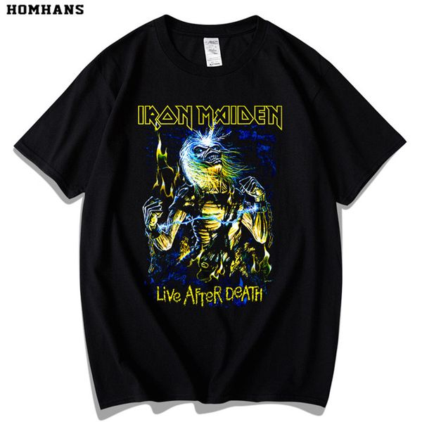 iron maiden number of the beast классическая футболка женские рубашки хлопчатобумажные рубашки t0179, White
iron maiden number of the beast классическая футболка женские рубашки хлопчатобумажные рубашки t0179, White