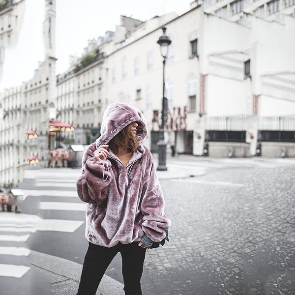 women purple fleece cute hoodies oversize fashion pullover female winter clothing ing, Black
women purple fleece cute hoodies oversize fashion pullover female winter clothing ing, Black
