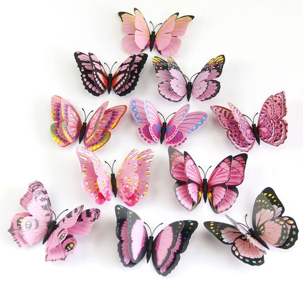 multicolor double layer 3d butterfly wall sticker magnet pvc butterflies party kids bedroom fridge decoration
multicolor double layer 3d butterfly wall sticker magnet pvc butterflies party kids bedroom fridge decoration