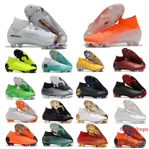 mercurial superfly vi 360 elite fg kj 6 xii 12 cr7 ronaldo neymar mens women boys high soccer shoes football boots cleats size 35-45
mercurial superfly vi 360 elite fg kj 6 xii 12 cr7 ronaldo neymar mens women boys high soccer shoes football boots cleats size 35-45