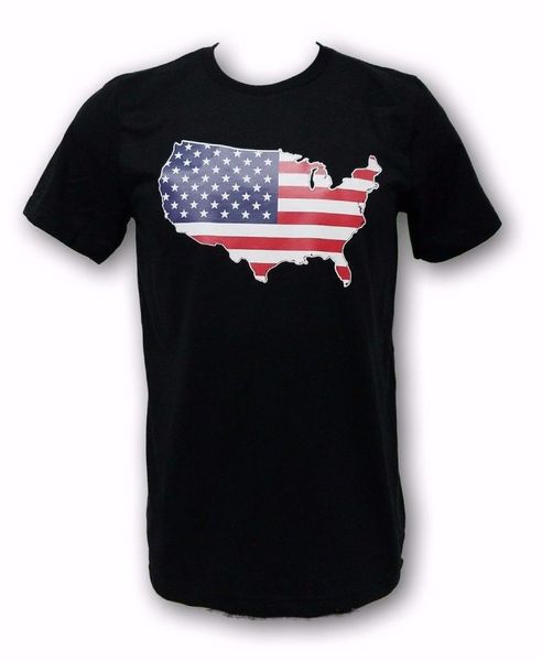 usa flag map men's black t-shirt 100% cotton casual mens t shirts fashion 2019 summer, White;black
usa flag map men's black t-shirt 100% cotton casual mens t shirts fashion 2019 summer, White;black