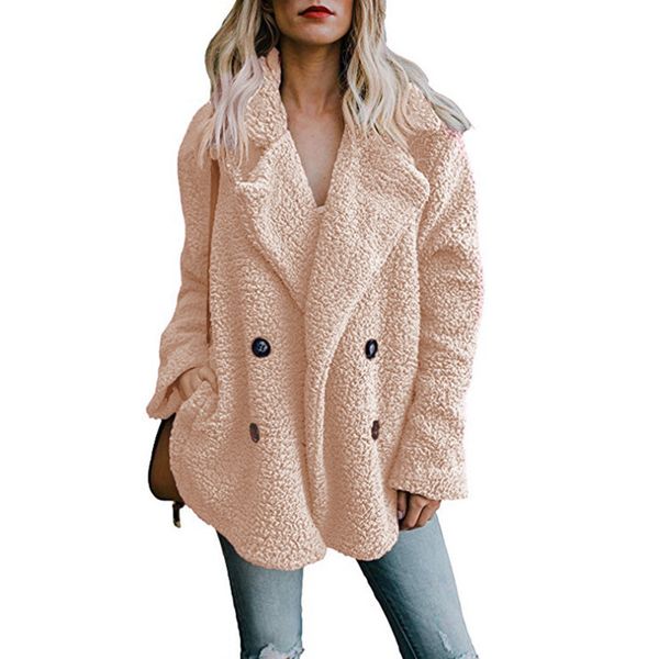 wholesale 2019 new autumn and winter new loose velvet shirt european and american long-sleeved double-breasted fur coat ypf200, Black
wholesale 2019 new autumn and winter new loose velvet shirt european and american long-sleeved double-breasted fur coat ypf200, Black