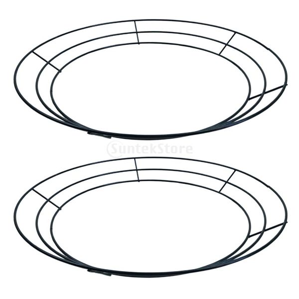 set of 2 retro round iron wire succulent plants pot wreath frame metal hanging flowers planter holder, 30cm & 40cm
set of 2 retro round iron wire succulent plants pot wreath frame metal hanging flowers planter holder, 30cm & 40cm