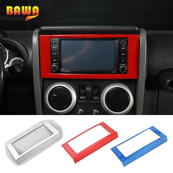 bawa car control panel cd frame decoration stickers for wrangler jk 2007-2010 interior mouldings accessories
bawa car control panel cd frame decoration stickers for wrangler jk 2007-2010 interior mouldings accessories