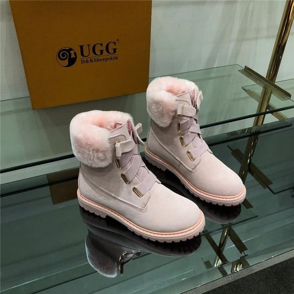 winter plus velvet new australian snow boots women's middle tube anti-level bottom warm women's short boots martin boots 02, Black
winter plus velvet new australian snow boots women's middle tube anti-level bottom warm women's short boots martin boots 02, Black