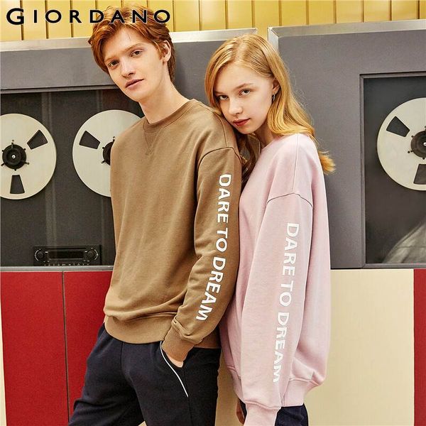 giordano men sweatshirt letter pattern long-sleeve sweatshirt crewneck soild color sudadera hombre 01099781, Black
giordano men sweatshirt letter pattern long-sleeve sweatshirt crewneck soild color sudadera hombre 01099781, Black