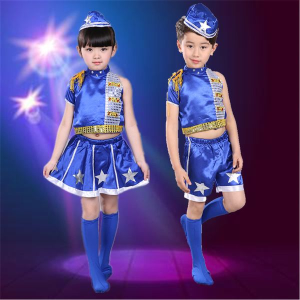 airline stewardess uniform for kid boy girl ballroom group kindergarten school performance carnival show dance dress, Black;red
airline stewardess uniform for kid boy girl ballroom group kindergarten school performance carnival show dance dress, Black;red