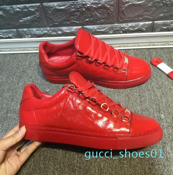 2017 new designer name brand man casual shoes flat kanye west fashion wrinkled leather lace-up low cut trainers runaway arena size 46 g1, Black
2017 new designer name brand man casual shoes flat kanye west fashion wrinkled leather lace-up low cut trainers runaway arena size 46 g1, Black