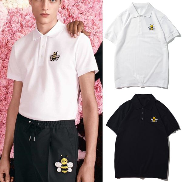 embroidery bee polo shirt for men 2020 leisure casual polos nice quality breathable cotton slim fit, White;black
embroidery bee polo shirt for men 2020 leisure casual polos nice quality breathable cotton slim fit, White;black