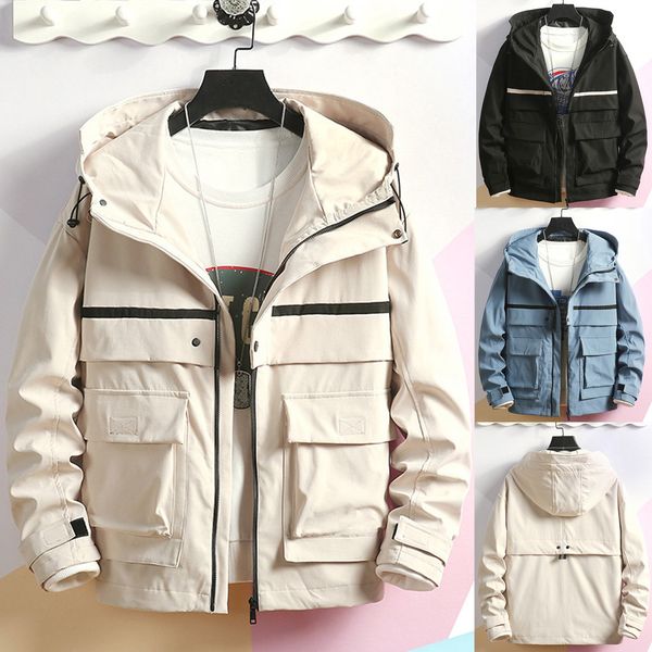 dropshipping casual plus size fashion men's autumn casual fashion patchwork jacket multiple pockets outwear coat man hands, Black;brown
dropshipping casual plus size fashion men's autumn casual fashion patchwork jacket multiple pockets outwear coat man hands, Black;brown