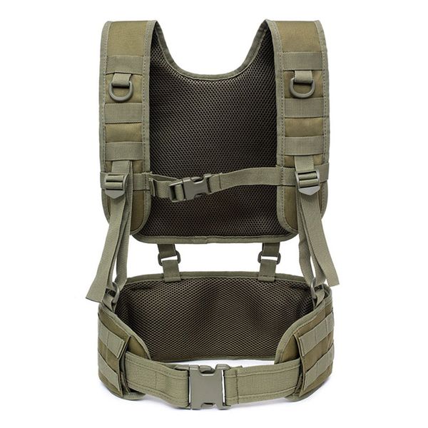 adjustable tactical belt outdoor army mens combat suspender waist belt hunting sports waist support gear, Black;gray
adjustable tactical belt outdoor army mens combat suspender waist belt hunting sports waist support gear, Black;gray