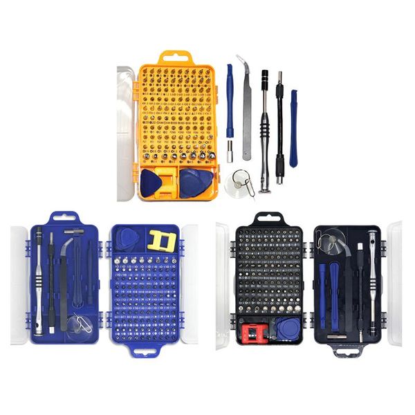 115/117 in 1 screwdriver set of screw driver bit set multi-function precision mobile phone repair device hand tools torx hex
115/117 in 1 screwdriver set of screw driver bit set multi-function precision mobile phone repair device hand tools torx hex