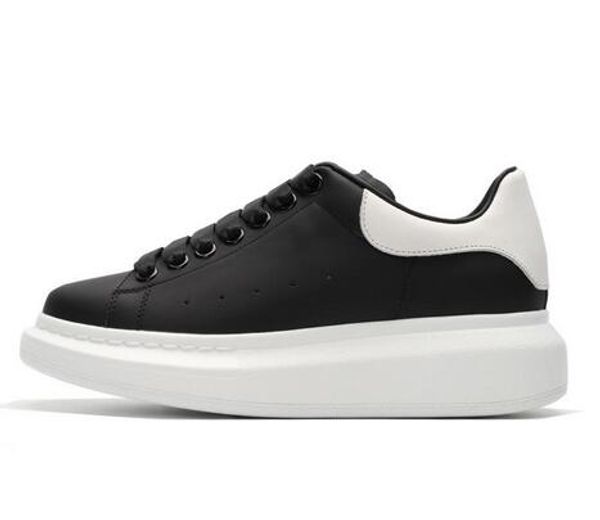 designer shoes genuine leather sneaker luxury mens women fashion white leather platform shoes flat casual shoes, Black
designer shoes genuine leather sneaker luxury mens women fashion white leather platform shoes flat casual shoes, Black