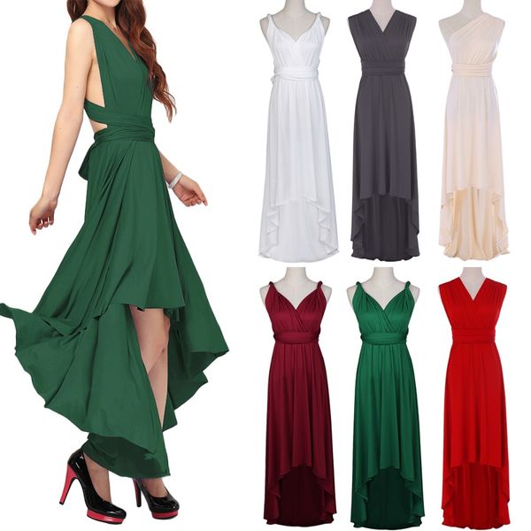 2019 new summer dress for women beach holiday multi way wrap convertible infinity high low evening party dress ladies wedding, Black;gray
2019 new summer dress for women beach holiday multi way wrap convertible infinity high low evening party dress ladies wedding, Black;gray