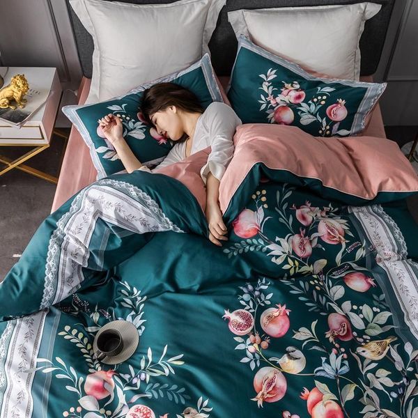 35 cotton bed linen sheets satin bedding sets duvet cover flower print girls pastoral princess bedspreads #sw
35 cotton bed linen sheets satin bedding sets duvet cover flower print girls pastoral princess bedspreads #sw
