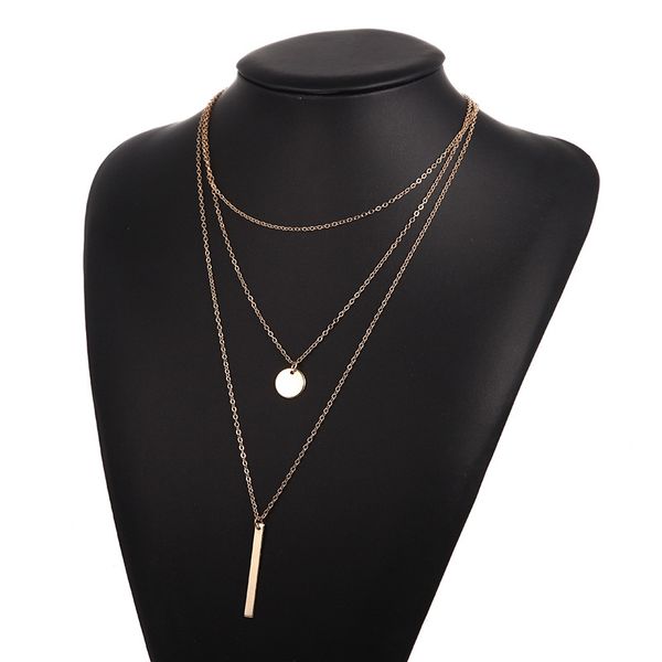 duftgold geometric multi-layer chain coin metal strips pendant necklaces gold silver fashion necklace for women jewelry schmuck
duftgold geometric multi-layer chain coin metal strips pendant necklaces gold silver fashion necklace for women jewelry schmuck