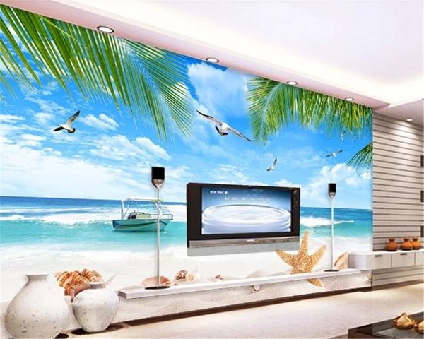 3d mural wallpaper romantic starfish beautiful seaside scenery 3d tv background wall decoration silk mural wallpaper
3d mural wallpaper romantic starfish beautiful seaside scenery 3d tv background wall decoration silk mural wallpaper