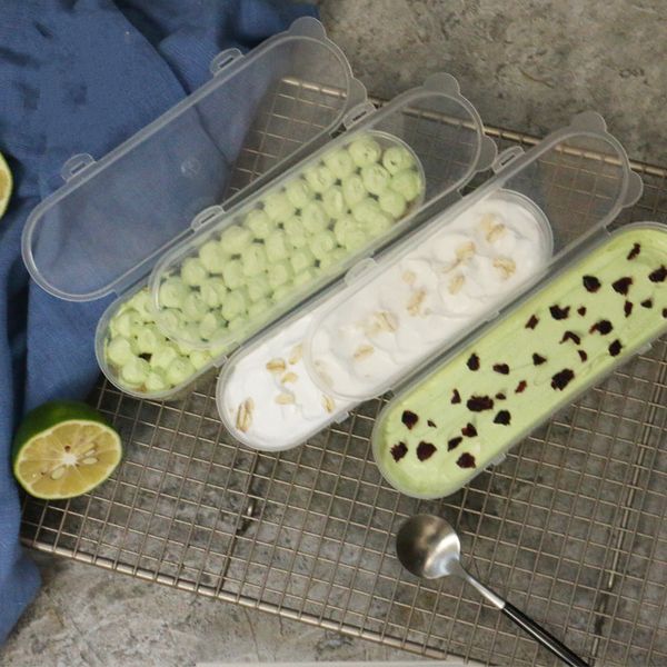 kitchen 250ml ice cream box mousse pastry cheese holder long transparent plastic box for cake boxes
kitchen 250ml ice cream box mousse pastry cheese holder long transparent plastic box for cake boxes