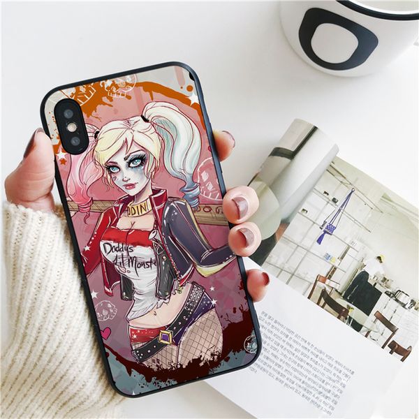 fundas luxury suicide squad harley quinn cover for iphone 11 pro xs max xr case for iphone 8 7 6s plus 5s se case soft silicone cover.
fundas luxury suicide squad harley quinn cover for iphone 11 pro xs max xr case for iphone 8 7 6s plus 5s se case soft silicone cover.