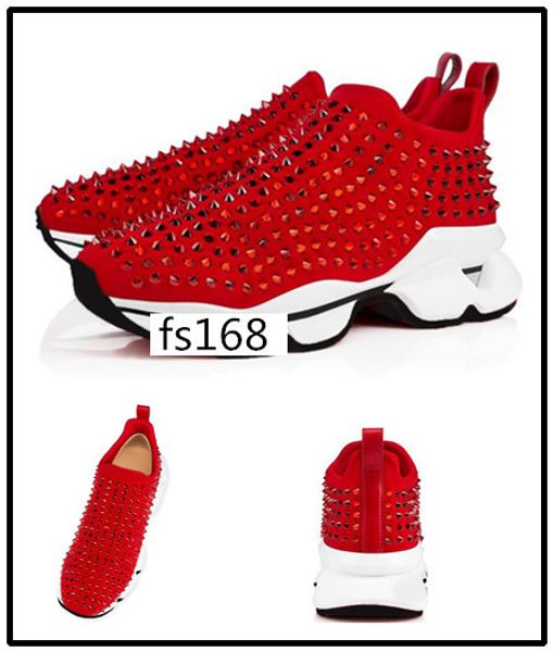 2020 original box spike sock donna flat sneakers designer mens red bottoms shoes womens rivet spiky sock junior spikes flat shoess 2, Black
2020 original box spike sock donna flat sneakers designer mens red bottoms shoes womens rivet spiky sock junior spikes flat shoess 2, Black