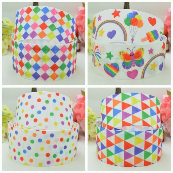 1.5" 38mm 50 yards rainbow lattice balloon colorful dot cute ribbon printed grosgrain ribbon hair bow diy hair accessories, Slivery;white
1.5" 38mm 50 yards rainbow lattice balloon colorful dot cute ribbon printed grosgrain ribbon hair bow diy hair accessories, Slivery;white