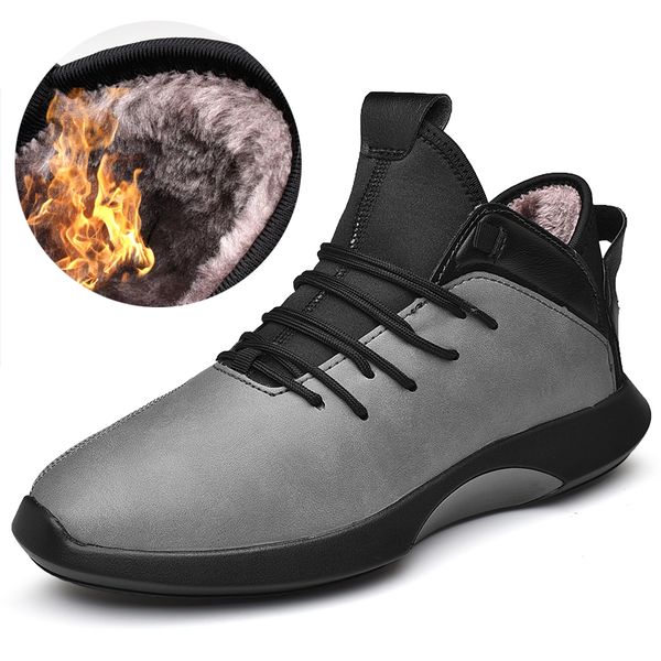 men fur casual shoes outdoor comfortable leather loafer fashion male flat sneakers shoes, Black
men fur casual shoes outdoor comfortable leather loafer fashion male flat sneakers shoes, Black
