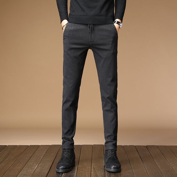 winter pants men trousers 2019 skinny pants fashion slim fit casual black office work male thick trousers big size
winter pants men trousers 2019 skinny pants fashion slim fit casual black office work male thick trousers big size