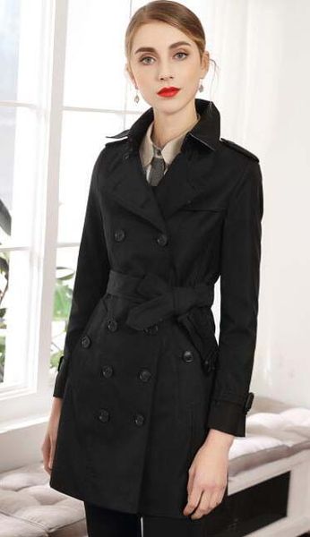 new classic women fashion england british middle long trench coat/brand design double breasted trench coat size s-xxl 5 colors, Tan;black
new classic women fashion england british middle long trench coat/brand design double breasted trench coat size s-xxl 5 colors, Tan;black