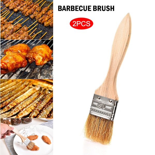 tools & accessories ly 2 pcs bbq wood handle brush barbecue cooking bristle brushes kitchen outdoor gadgets te889
tools & accessories ly 2 pcs bbq wood handle brush barbecue cooking bristle brushes kitchen outdoor gadgets te889