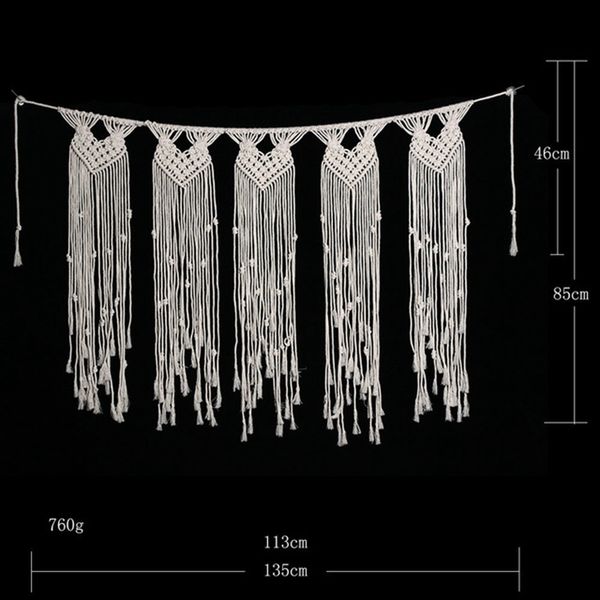 long hanging bohemian macrame woven handmade tapestry knitting wall tapisserie home decoration craft wedding home decor gift other home deco
long hanging bohemian macrame woven handmade tapestry knitting wall tapisserie home decoration craft wedding home decor gift other home deco