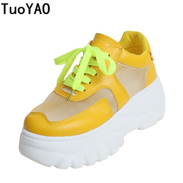 2019 summer women sneakers mesh casual platform trainers white shoes 7.5cm heels wedges breathable woman height increasing shoes, Black
2019 summer women sneakers mesh casual platform trainers white shoes 7.5cm heels wedges breathable woman height increasing shoes, Black