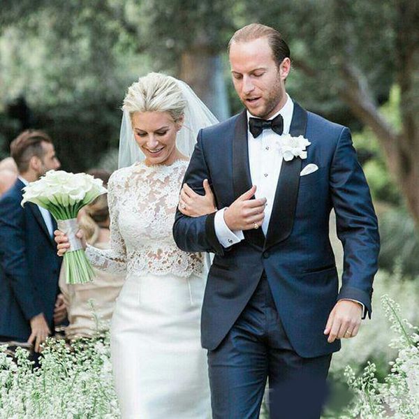 navy blue one button wedding tuxedos shawl lapel slim fit groom wedding suit (jacket+pant) bow tie, Black;gray
navy blue one button wedding tuxedos shawl lapel slim fit groom wedding suit (jacket+pant) bow tie, Black;gray