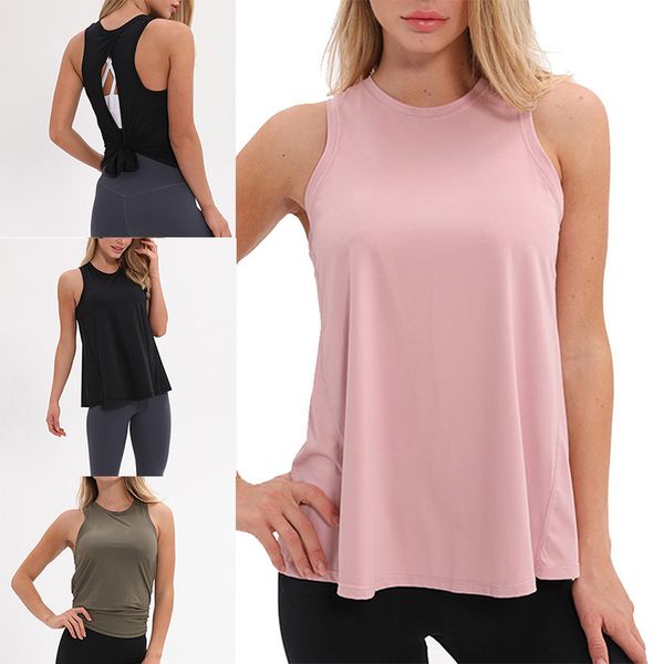 women solid color open back vest quick drying breathable sportwear for yoga sports fg66, Black;blue
women solid color open back vest quick drying breathable sportwear for yoga sports fg66, Black;blue