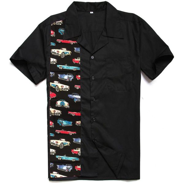 coming soon 50s 60s rockabilly new designs vintage cars printing american style men's casual rocknroll shirt for wholesale, White;black
coming soon 50s 60s rockabilly new designs vintage cars printing american style men's casual rocknroll shirt for wholesale, White;black