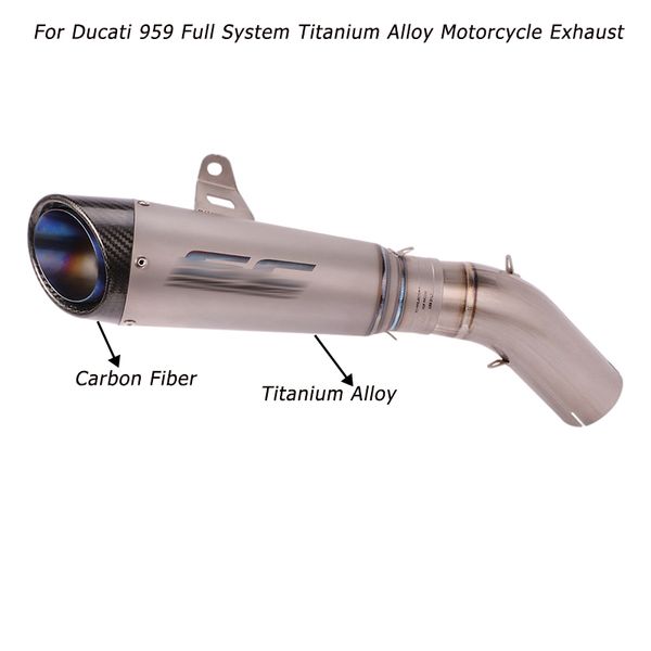 slip on 959 panigale titanium alloy motorcycle exhaust dual tip pipe middle mid link tube for 959 panigale
slip on 959 panigale titanium alloy motorcycle exhaust dual tip pipe middle mid link tube for 959 panigale
