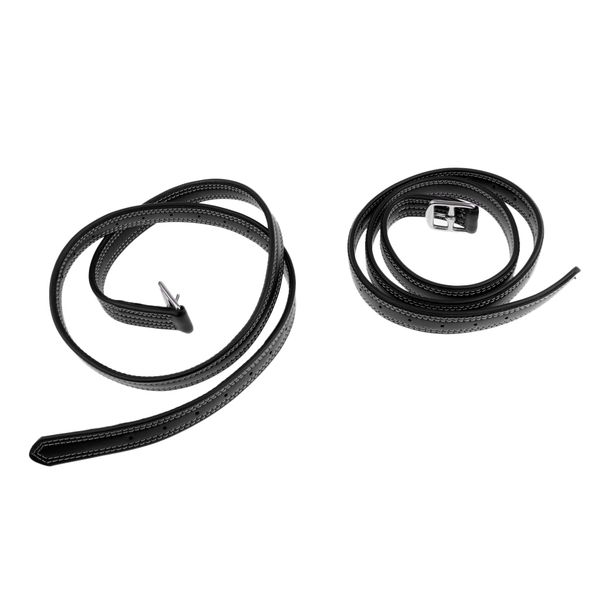 2pcs 51'' 1'' equestrian horse riding stirrups belt leathers with stainless steel buckle black/red
2pcs 51'' 1'' equestrian horse riding stirrups belt leathers with stainless steel buckle black/red